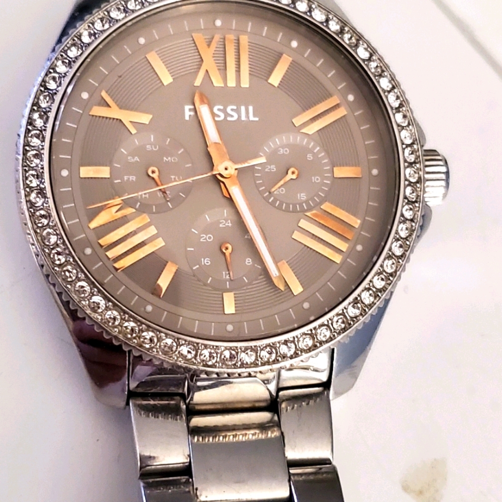 Stainless Steel Fossil brand Jesse watch